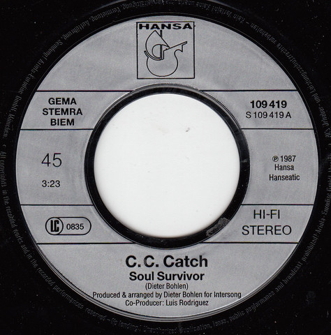 télécharger l'album CC Catch - Soul Survivor