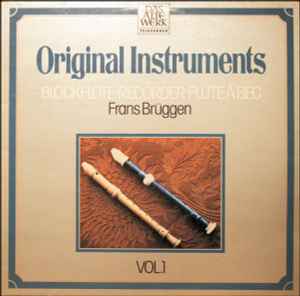 Frans Brüggen - Blockflöte • Recorder • Flûte À Bec - Vol. 1 album cover