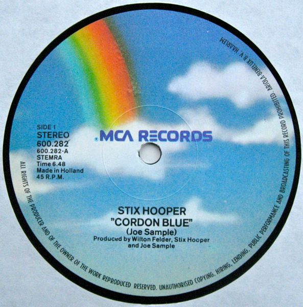 Album herunterladen Stix Hooper - Cordon Bleu Full Length US Disco Mix