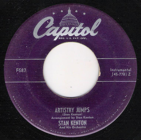 Stan Kenton 78 giri Artistry in Rhythm Artistry Jumps 