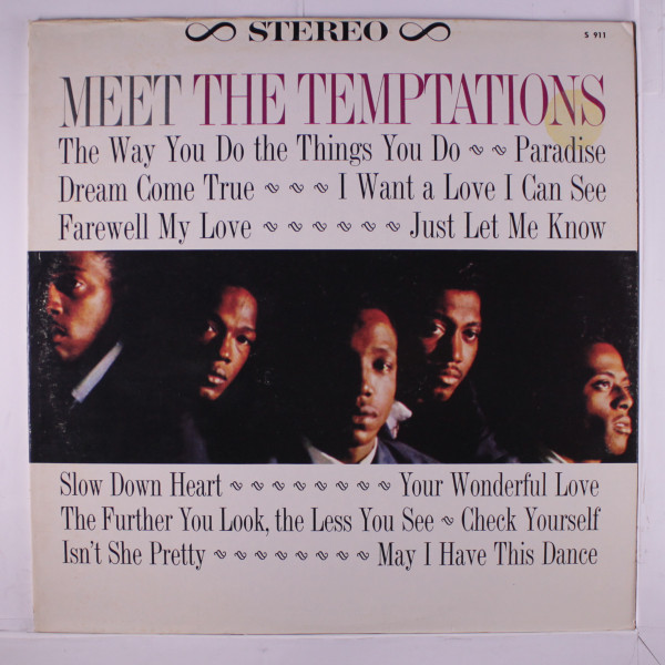 The Temptations – Meet The Temptations (1968, Vinyl) - Discogs