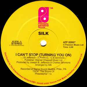 Silk (6) - I Can't Stop (Turning You On) / Let's Clean Up The Ghetto album cover