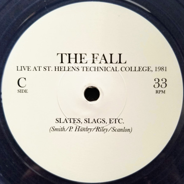 The Fall - Live At St. Helens Technical College, 1981 | Castle Face (# 133) - 10