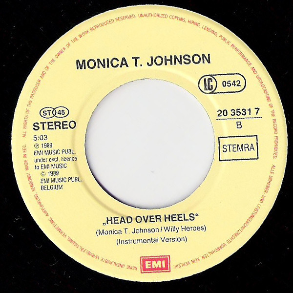 last ned album Monica T Johnson - Head Over Heels