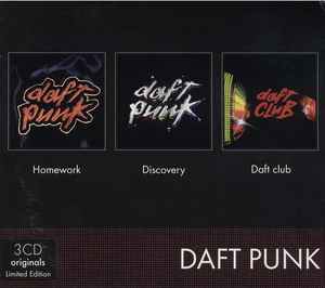 Daft Punk - Homework / Discovery / Daft Club album cover