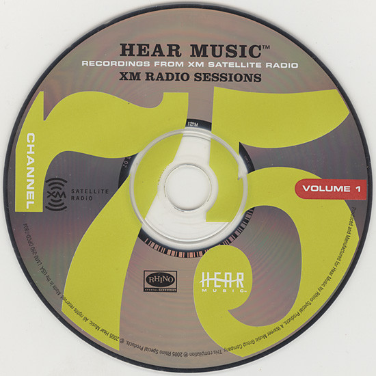 ladda ner album Various - Hear Music XM Radio Sessions Volume 1