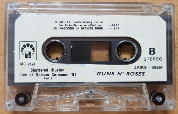 descargar álbum Guns N' Roses - Shattered Illusion Live At Nassau Coliseum 91 Part 1