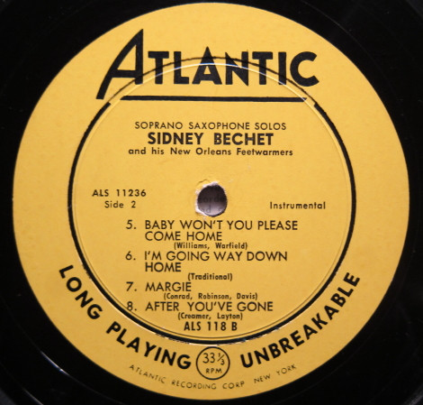 baixar álbum Sidney Bechet - Soprano Sax Solos