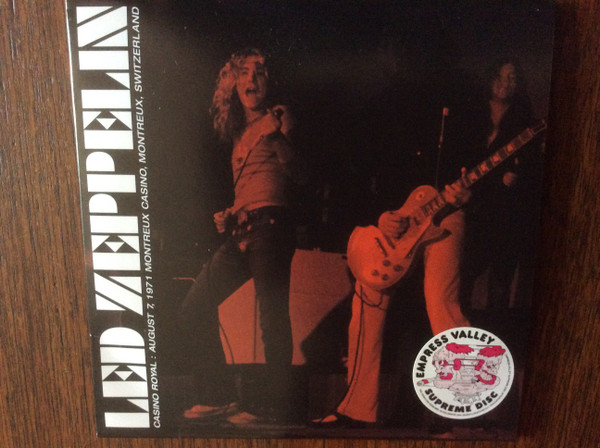 Led Zeppelin – Montreux Casino 1971 (2nd Edition) (2016, CD) - Discogs