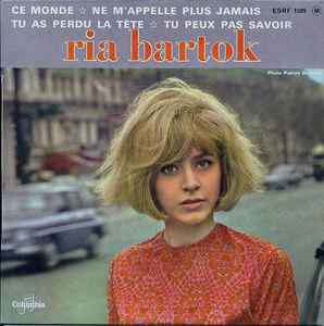 Ria Bartok – Ce Monde (1964, Vinyl) - Discogs