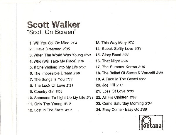 last ned album Scott Walker - Scott On Screen