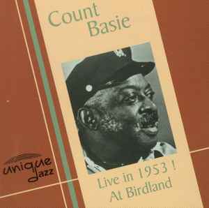 Count Basie - Live In 1953 ! At Birdland album cover