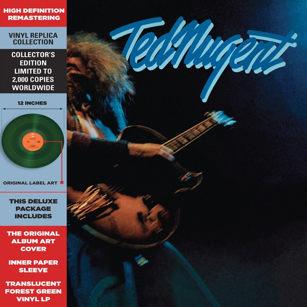 Ted Nugent – Ted Nugent (2016, Collector's Edition, Green Vinyl