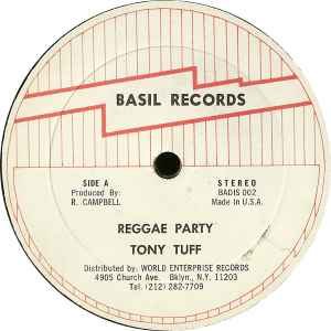 Tony Tuff - Reggae Party album cover