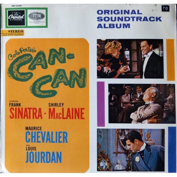 Cole Porter / Frank Sinatra / Shirley MacLaine / Maurice Chevalier / Louis  Jordan - Can-Can : Rare & Collectible Vinyl Record :: audiophileusa