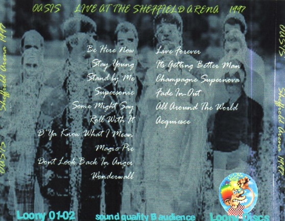 last ned album Oasis - Sheffield Arena 1997