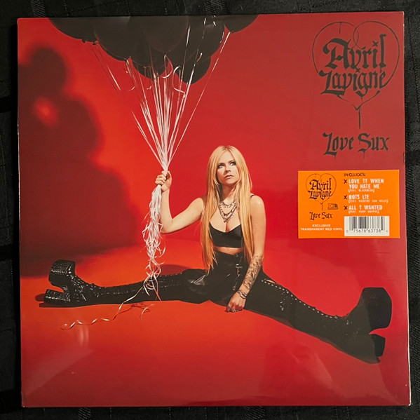 Avril Lavigne – Love Sux (2022, Red Translucent, Vinyl) - Discogs