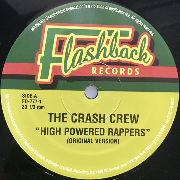 The Crash Crew – High Powered Rappers (Vinyl) - Discogs