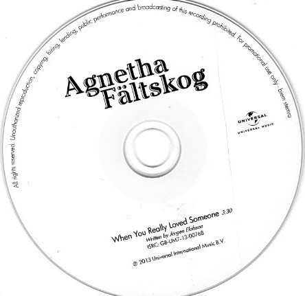 descargar álbum Agnetha Fältskog - When You Really Loved Someone