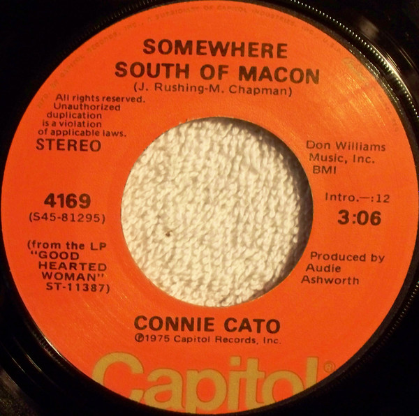 lataa albumi Connie Cato - Somewhere South Of Macon