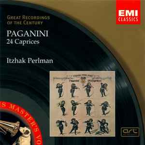 Niccolò Paganini - 24 Caprices album cover