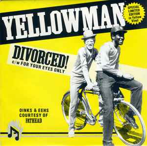 Yellowman & Fathead - Divorced! album cover