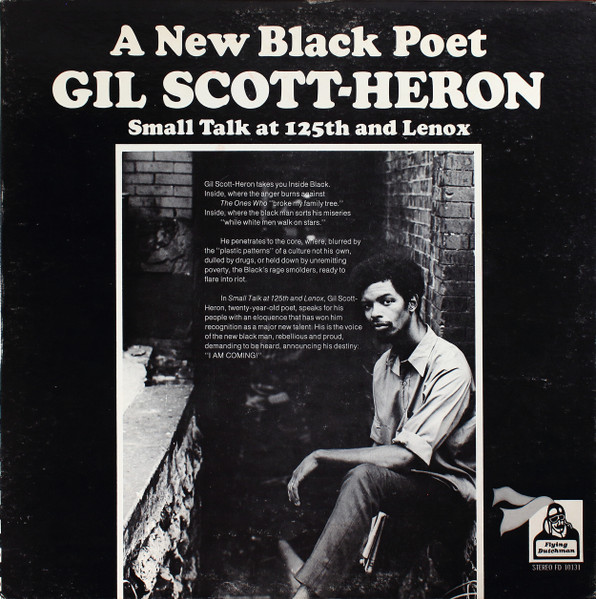 Gil Scott-Heron – Small Talk At 125th And Lenox (1970, Pitman