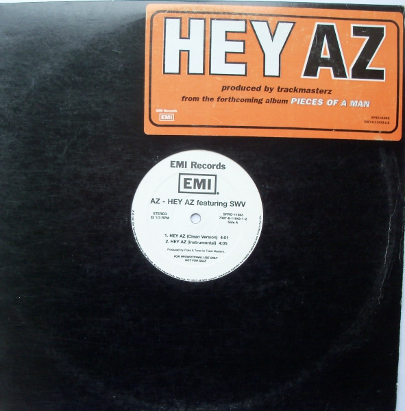 AZ Featuring SWV – Hey AZ (1997, Vinyl) - Discogs