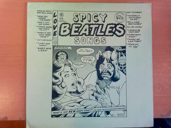 The Beatles – Spicy Beatles Songs (1973, Red Wax, Vinyl) - Discogs