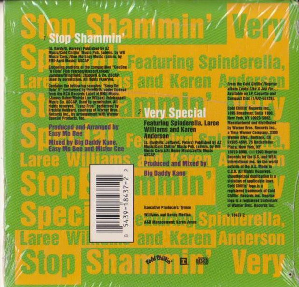 Album herunterladen Big Daddy Kane Featuring Spinderella, Laree Williams And Karen Anderson - Stop Shammin Very Special