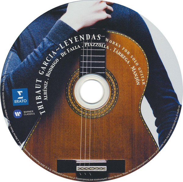 baixar álbum Albéniz, Rodrigo, De Falla, Piazzolla, Tarrega, Manjón, Thibaut Garcia - Leyendas Works For Solo Guitar