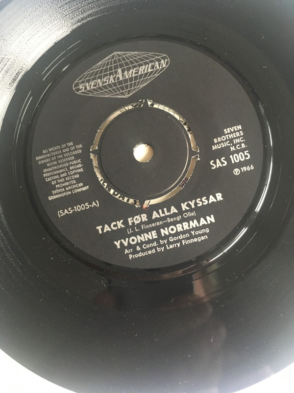 lataa albumi Yvonne Norrman - Tack För Alla Kyssar
