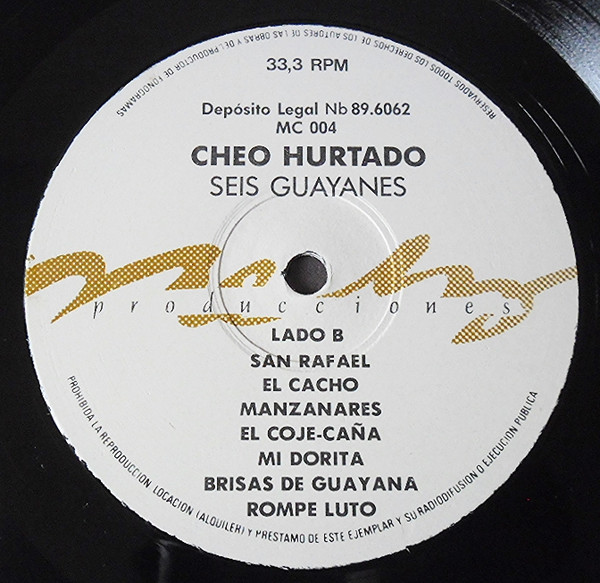 ladda ner album Cheo Hurtado - Seis Guayanes