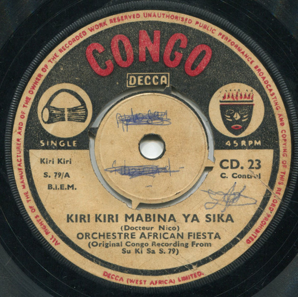 Album herunterladen Orchestre African Fiesta - Kiri Kiri Mabina Ya Sika Sookie
