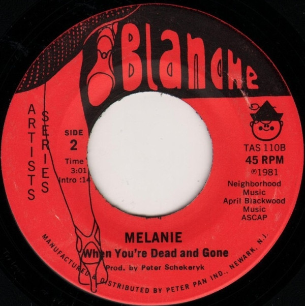 descargar álbum Melanie - Detroit Or Buffalo When Youre Dead And Gone