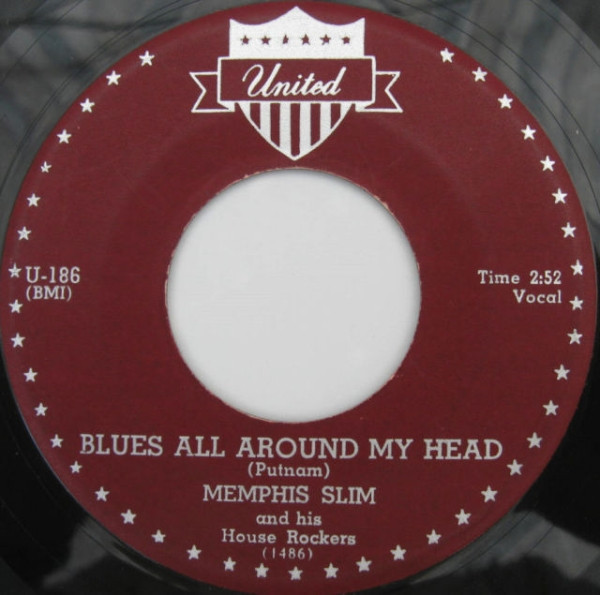 Album herunterladen Memphis Slim And His House Rockers - Memphis Slim USA Blues All Around My Head