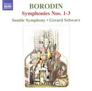 Alexander Borodin - Symphonies Nos. 1-3 album cover