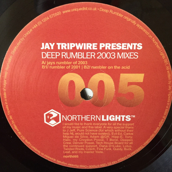 lataa albumi Jay Tripwire - Deep Rumbler 2003 Mixes