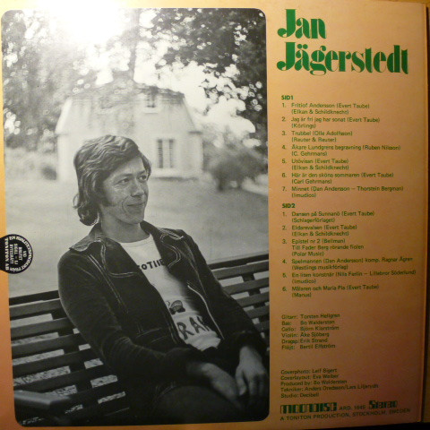 last ned album Jan Jägerstedt - Våra populäraste visor med hela Sveriges nyaste trubadur