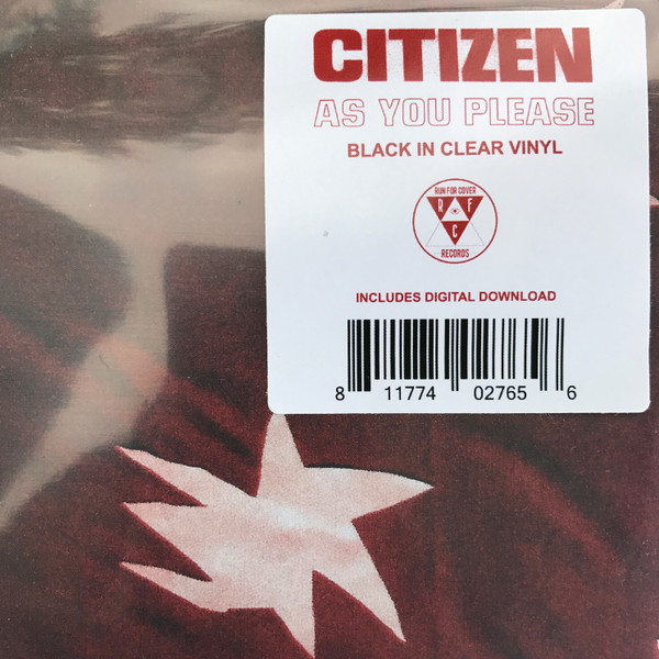 Citizen As You Please 2017 Black In Clear Vinyl Discogs