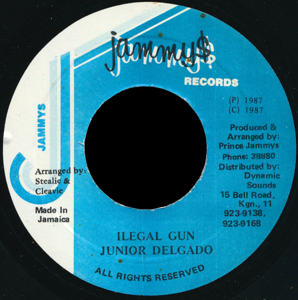 Junior Delgado – Ilegal Gun (1987, Vinyl) - Discogs