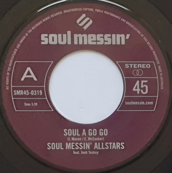 Album herunterladen Soul Messin' Allstars - Soul A Go Go