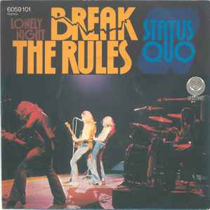 Status Quo - Break The Rules album cover