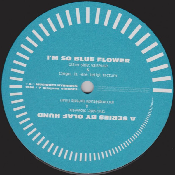 descargar álbum Olaf Hund - Im So Blue Flower 400 mg
