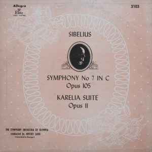 Jean Sibelius - Symphony No. 7 Op. 105 / Karelia Suite Op. 11 album cover