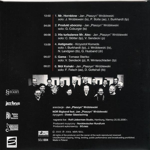 descargar álbum NDR Big Band Feat Jan Ptaszyn Wróblewski - Jazz From Poland