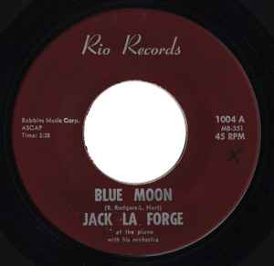 Jack La Forge - Blue Moon / My Foolish Heart album cover