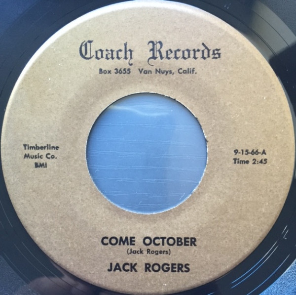 lataa albumi Jack Rogers - Come October Summers Over