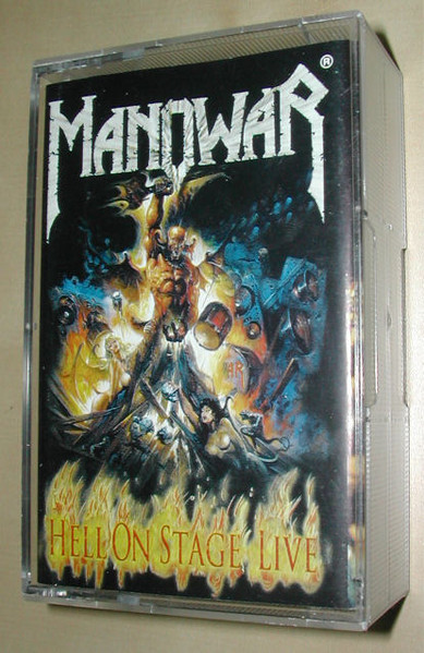 Manowar – Hell On Stage Live (1999, Cassette) - Discogs