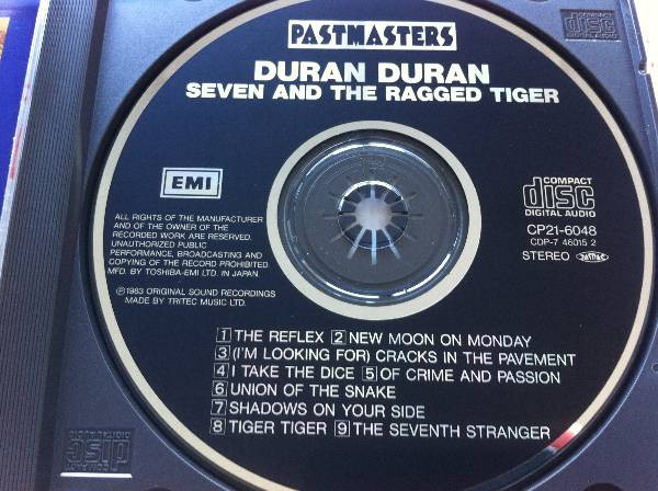 Album herunterladen Duran Duran デュランデュラン - Seven And The Ragged Tiger セブンザラグドタイガー